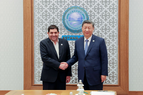 Iran acting president describes Tehran-Beijing ties as strategic