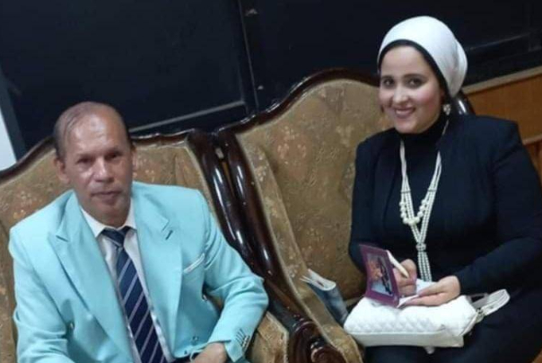 الدكتورة الشاعر إسراء سالم بضيافة نادي الأدب بالاسماعيلية