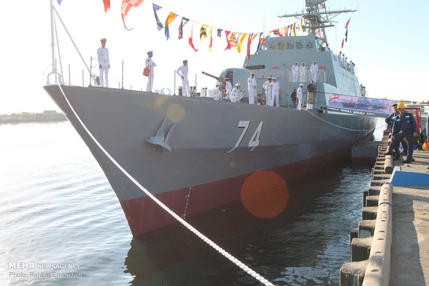 Incident reported to Iran's Sahand destroyer in Persian Gulf