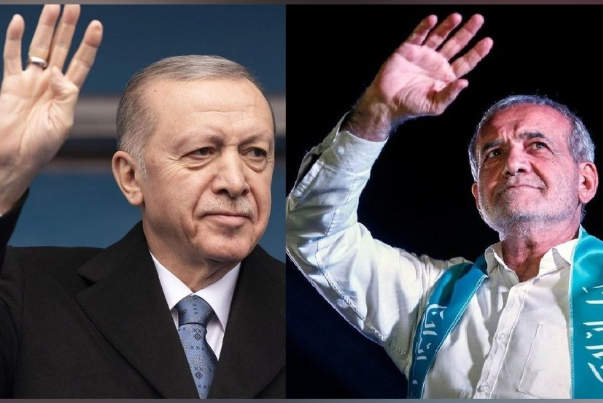 تماس تلفنی اردوغان با پزشکیان؛ تاکید بر توسعه روابط تهران- آنکارا