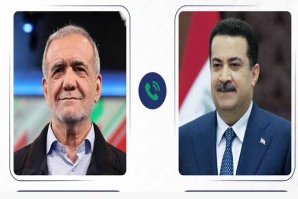 Pezeshkian reaffirms Iran commitment to expand coop with Iraq