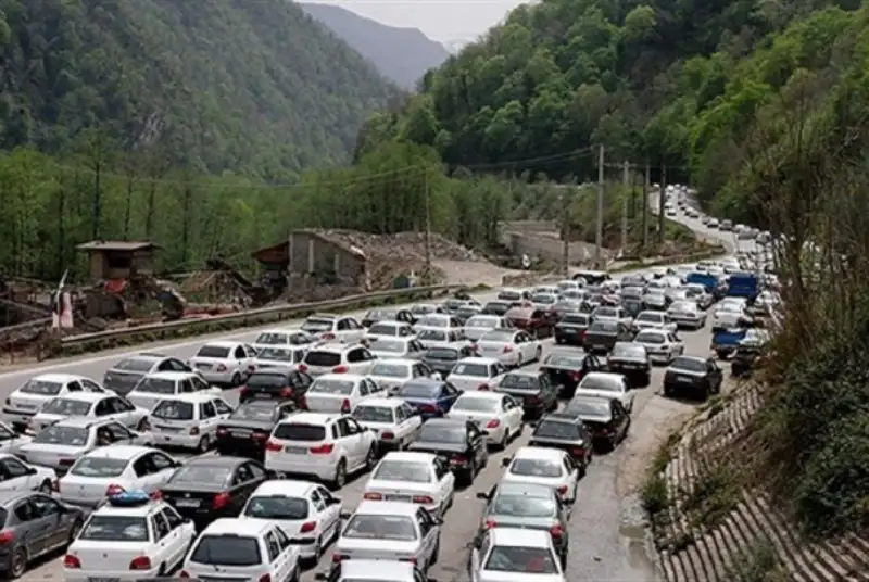 ترافیک سنگین در جاده های کشور / اعمال محدودیت‌ در جاده‌های شمالی