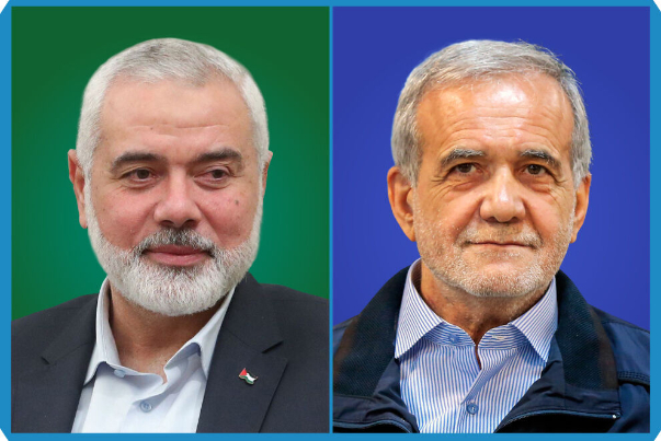هنیه: از ایفای نقش ایران در حمایت از آرمان فلسطین قدردانی می‌کنیم