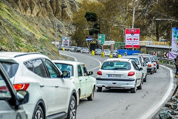 ترافیک محورهای شمالی سنگین شد