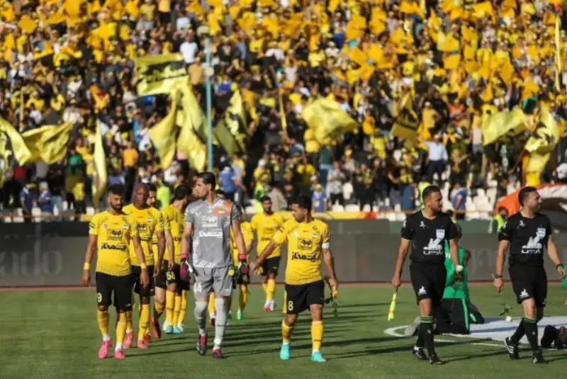برگزاری دیدار سپاهان - شباب الاهلی در ورزشگاه نقش جهان اصفهان