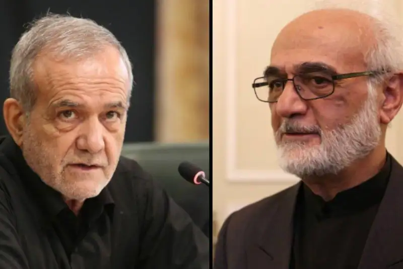 معاون نظارت و حسابرسی دفتر مقام معظم رهبری با پزشکیان دیدار کرد