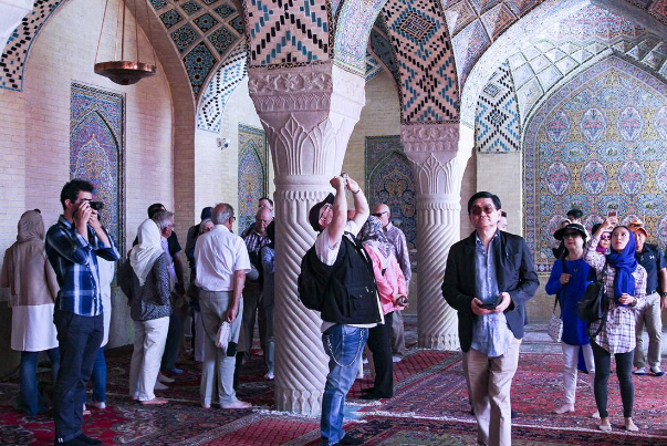 Tourist arrivals surged nearly 51% in Iranian calendar year