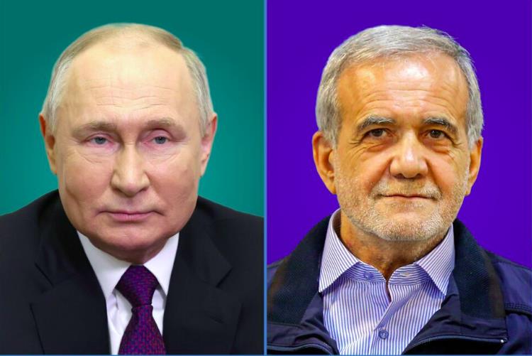 Кремль: Путин жаждет встречи с Пезешкианом