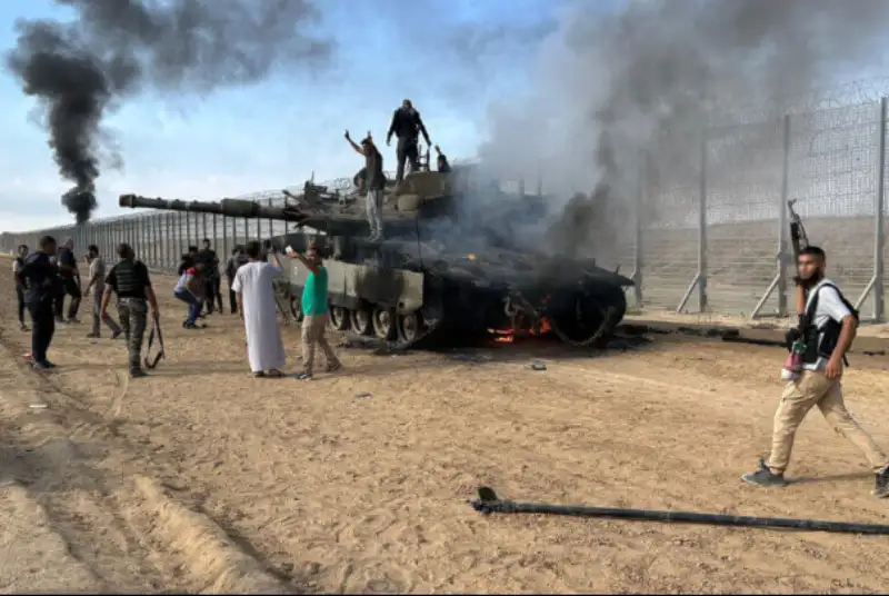 حمله موشکی مقاومت فلسطین به مرز سرزمین‌های اشغالی