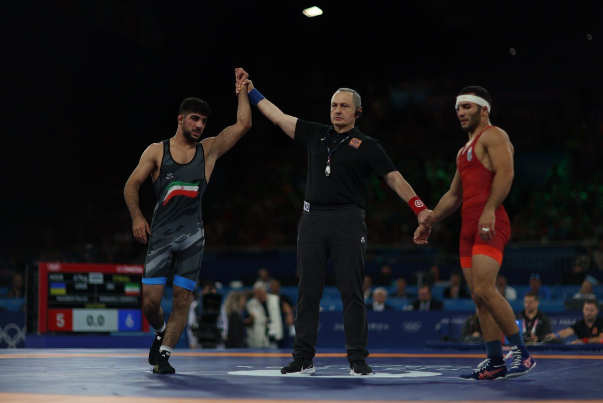 Iran Greco-Roman wrestler Esmaeili snatches gold in 2024 Olympics