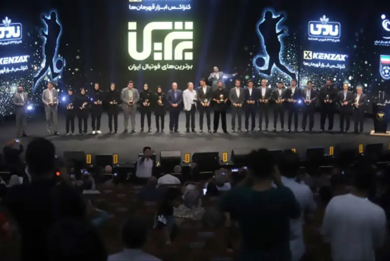 معرفی برترین‌های فوتبال ایران؛ رضائیان مرد سال و پرسپولیس بهترین تیم