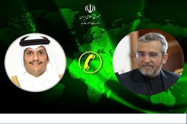 Iran, Qatar FMs discuss ceasefire in besieged Gaza Strip