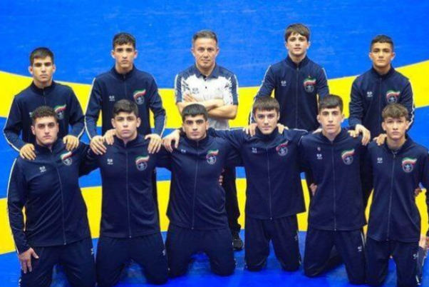 У Ирана 2 золотые и 2 бронзовые медали в первых 5 весах Греко-римской борьбы среди юниоров мира