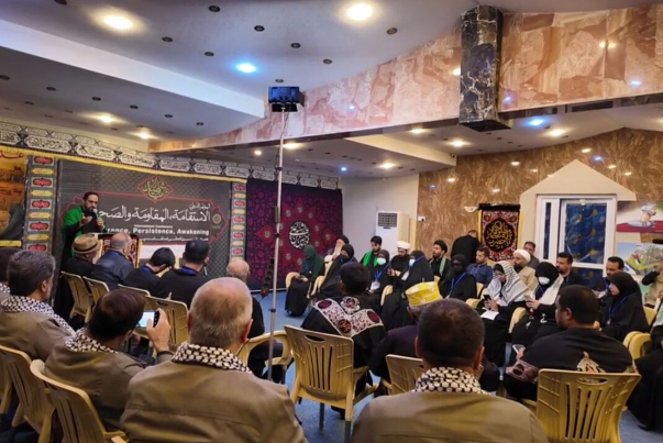 كيف استقبال زوار الأربعين عروض فرقة التلاوة والتوشيح الإيرانية