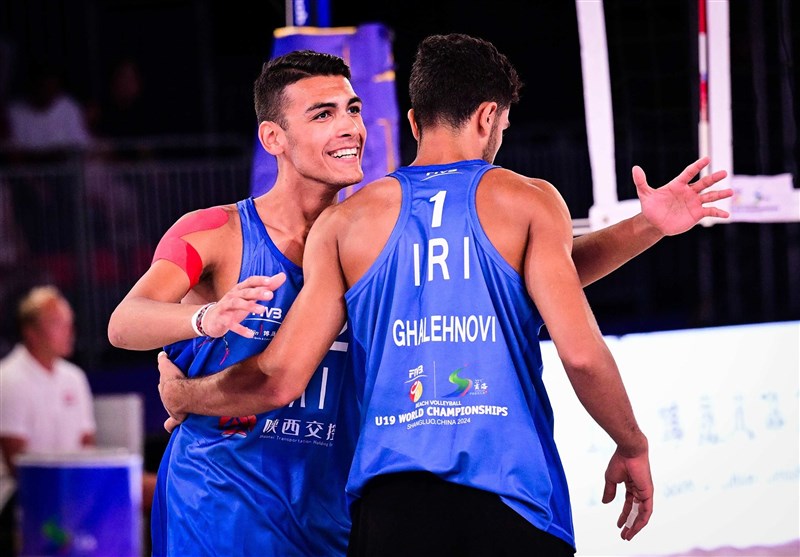 Iran wins its first ever world beach volleyball medal