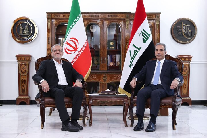 Iran's Pezeshkian meets top Iraqi judicial official