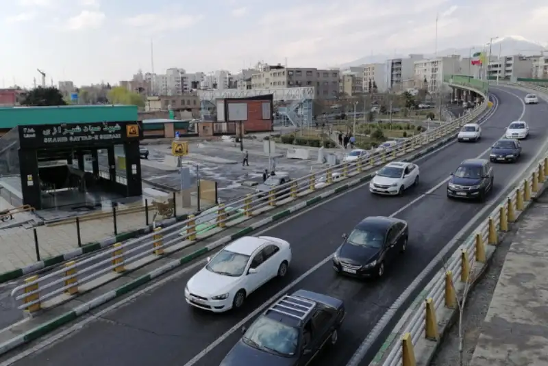 تردد شبانه در بزرگراه صیاد شیرازی تا 15 مهر ممنوع شد