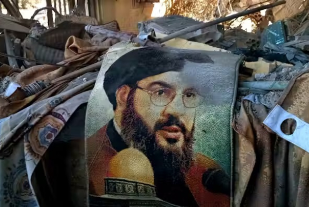 پیکر سیدحسن نصرالله از زیر آوار خارج شد