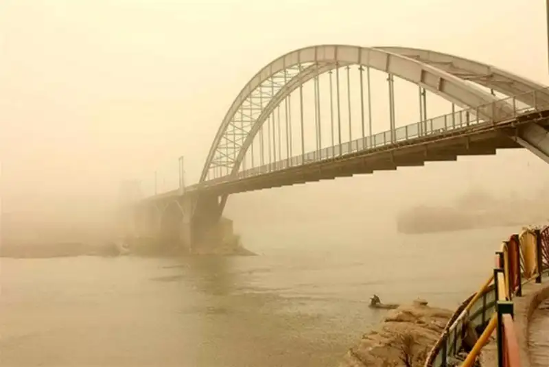 آلودگی هوا در 12 شهر خوزستان