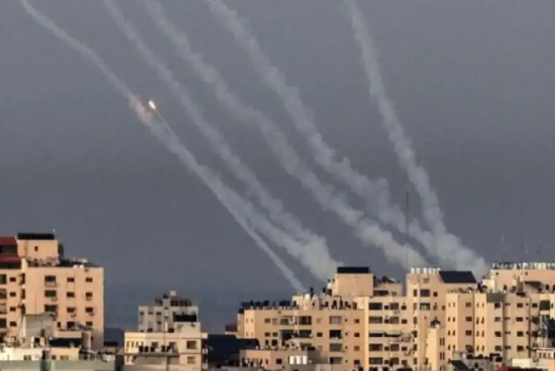 شکلیک گسترده راکت مقاومت فلسطین به عسقلان