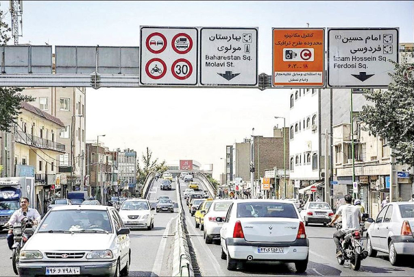 اجرای طرح ترافیک از 16 فروردین در  تهران