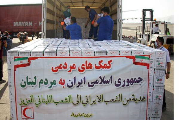 إيران تعلن عن إرسال 12 ألف طن من المساعدات الطبية والغذائية إلى غزة ولبنان