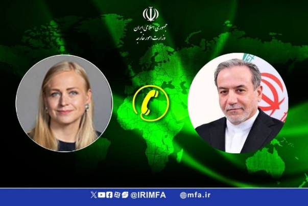 گفتگوی تلفنی وزرای امور خارجه ایران و فنلاند