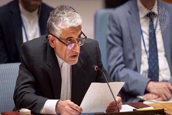Iran UN envoy hails UNRWA amid Zionist regime's Gaza genocide