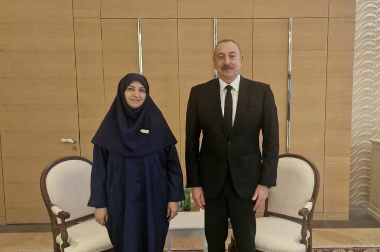 Head of Iran Environment Dept. meets with Azerbaijan president in Baku