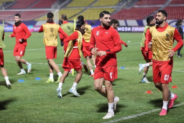برگزاری آخرین تمرین تیم ملی قبل از دیدار با قرقیزستان/ کاپیتان بار دیگر مصدوم شد