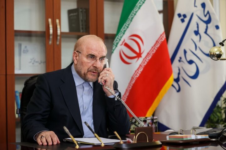 Ghalibaf stresses Iran’s support for Syria against terrorism