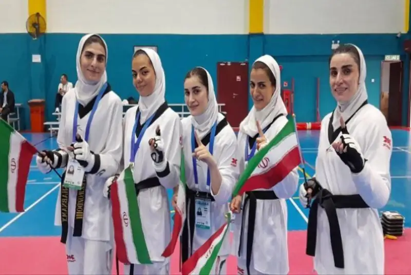 5 تکواندوکار زن ایرانی در فینال بازی‌های آسیایی