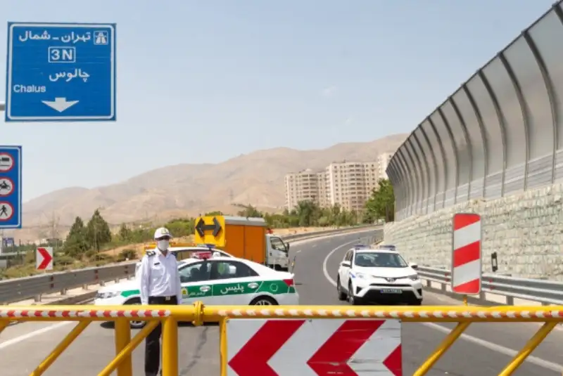 جاده چالوس از ساعت 18 امروز یک طرفه می‌شود