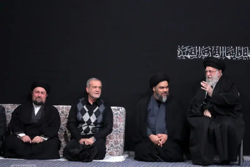 برگزاری مراسم عزاداری حضرت فاطمه‌زهرا (س) با حضور رهبر معظم انقلاب