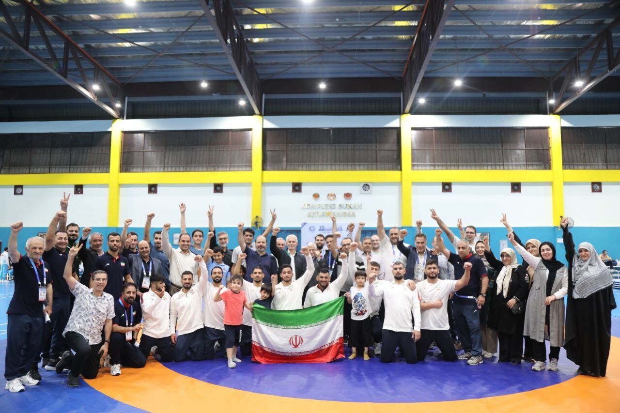 Iran’s freestyle wrestlers crowned champions at Asia Pacific Deaf Games