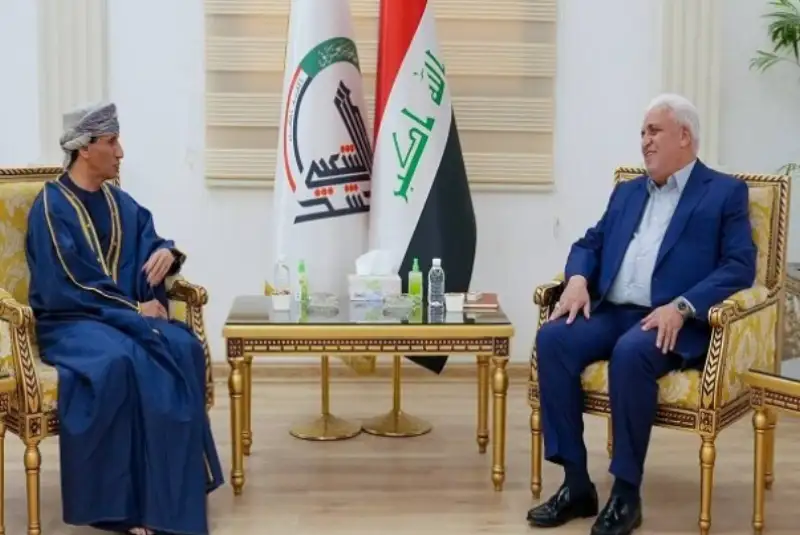 گفت‌و‌گوی رئیس حشد شعبی و نماینده سازمان ملل در عراق