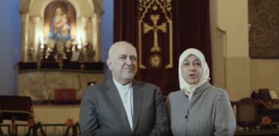 VIDEO: Zarif, his wife offer congratulations on Christmas Eve