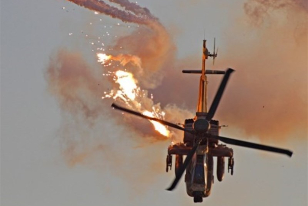 Бойцы палестинского сопротивления уничтожили израильский вертолет Apache
