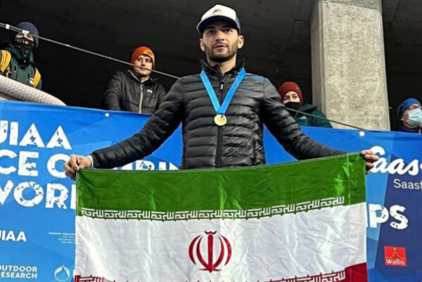 Иранский ледолаз занял второе место на чемпионате мира