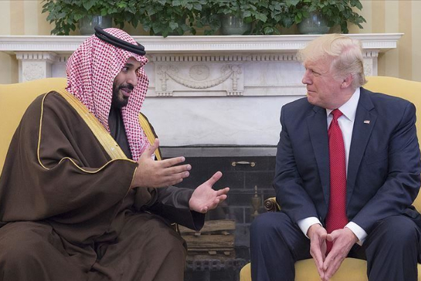گفت‌وگوی ولیعهد عربستان و ترامپ