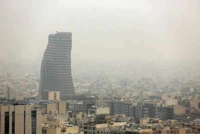 هوای تهران آلوده شد