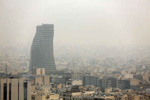 تهران آلوده شد