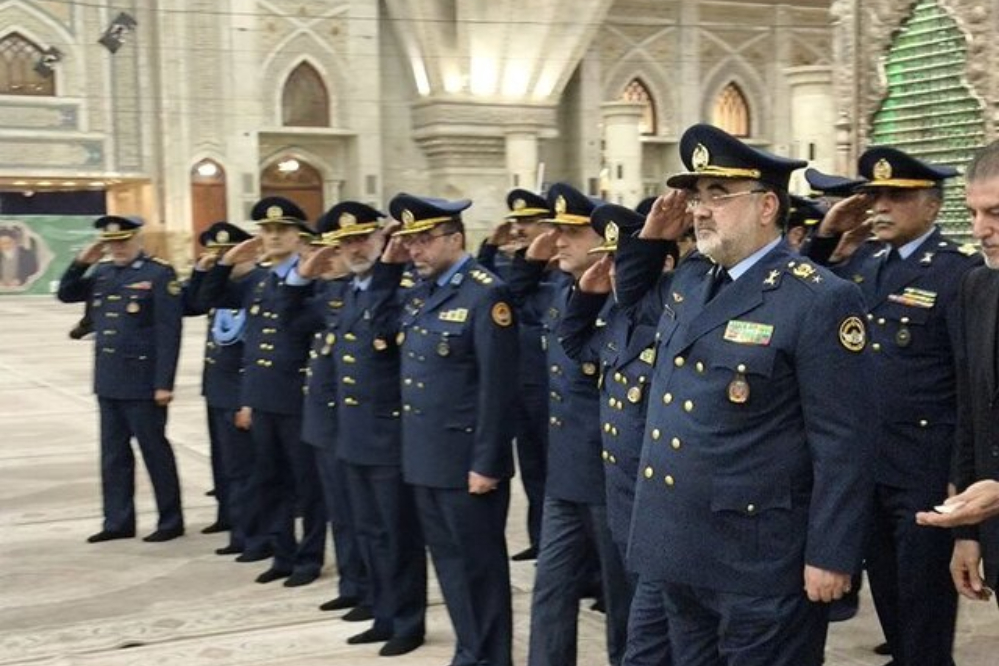 تجدید میثاق فرماندهان نیروی هوایی ارتش با امام خمینی(ره)