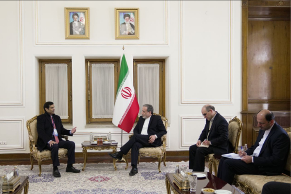 دبیرکل مجمع گفت‌وگوی همکاری آسیا با عراقچی دیدار کرد