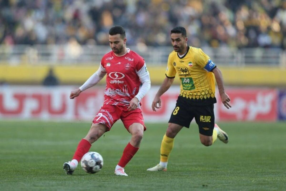 سپاهان 3 - 2 پرسپولیس/ برد طلایی‌پوشان در شب خاطره‌انگیز اصفهان +فیلم