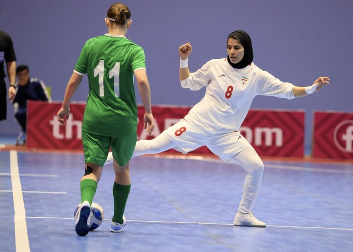 Iran defeat Turkmenistan at 2025 CAFA Women's Futsal C'ship