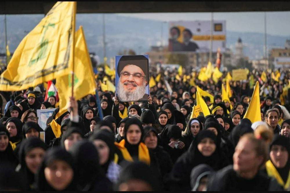 بازتاب برگزاری مراسم تشییع شهیدان حسن نصرالله و  هاشم صفی الدین در جهان