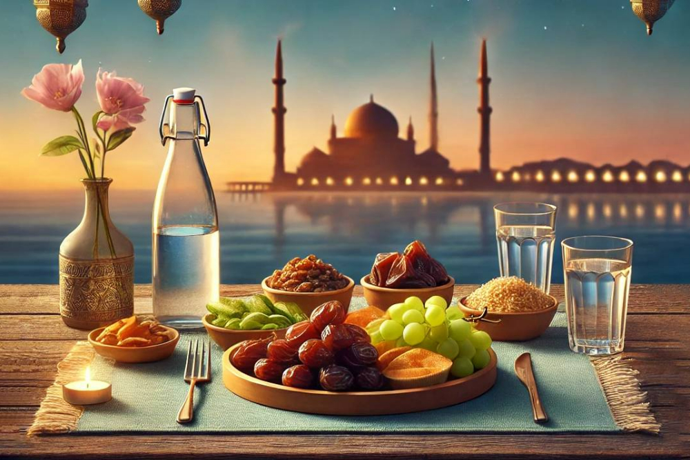 بخورید و بیاشامید; اما پرخوری نکنید