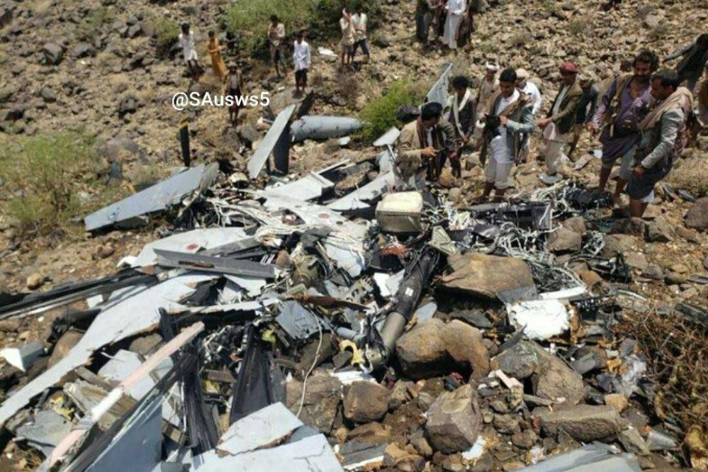 سرنگونی پهپاد پیشرفته آمریکا در استان ذمار /حمله موشکی ارتش یمن به فرودگاه بن گوریون