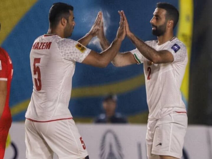 Iran demolish Afghanistan 14-0 at Asian beach soccer cup